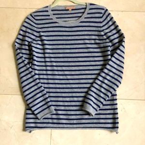 Cashmere crew neck sweater